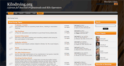 Desktop Screenshot of kilndrying.org